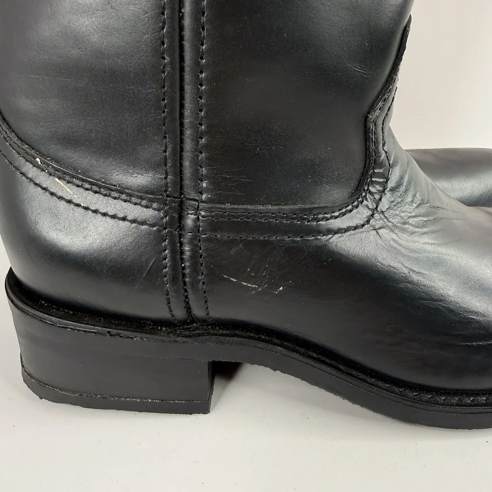 Acme Women's Vintage Black, Riding Boots Size 8.5D Brand New With Tags